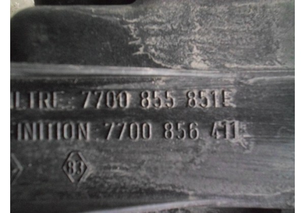 корпус повітряного фільтра Рено 19 , 7700855851 , 7700856411